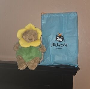 Jellycat Bartholomew Bear Daffodil Outfit, NWT